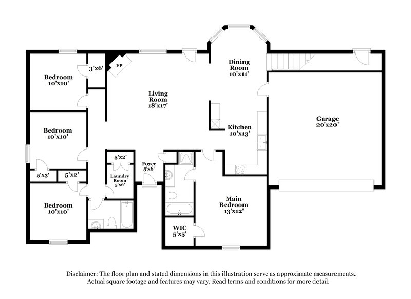 2,360/Mo, 13183 Sandbourne S Olive Branch, MS 38654 Floor Plan View