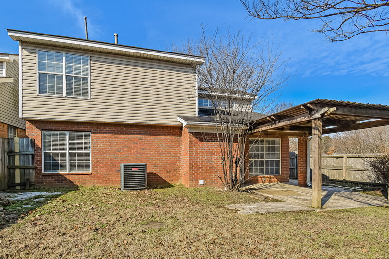 1,705/Mo, 6844 Charlotte Dr Olive Branch, MS 38654 Rear View 2
