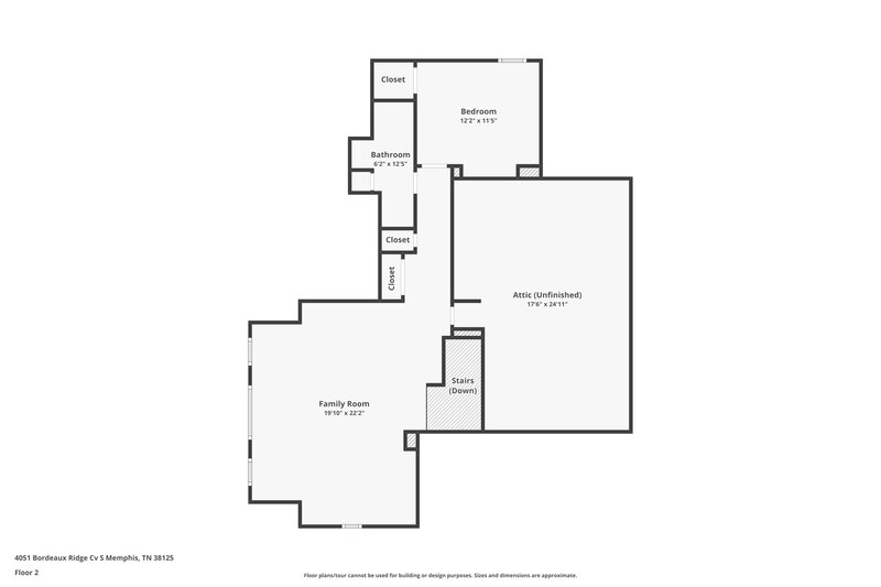 3,730/Mo, 4051 Bordeaux Ridge Cv S Memphis, TN 38125 Floor Plan View 2