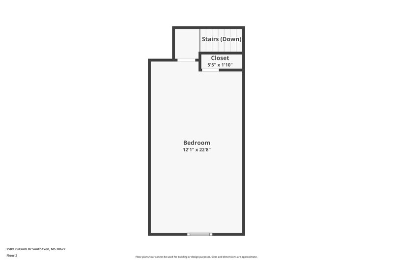 2,660/Mo, 2509 Russum Dr Southaven, MS 38672 Floor Plan View 2