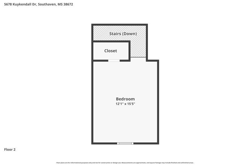 2,160/Mo, 5678 Kuykendall Dr Southaven, MS 38672 Floorplan View 2