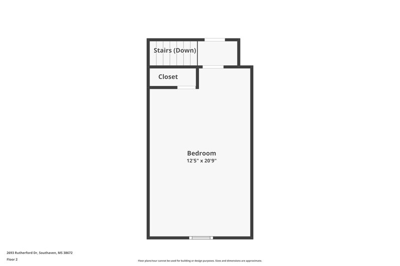 2,085/Mo, 2693 Rutherford Dr Southaven, MS 38672 Floor Plan View 2