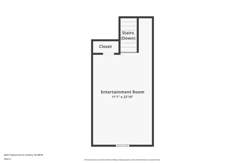 2,085/Mo, 8642 Tropicana Dr N Cordova, TN 38018 Floor Plan View 2
