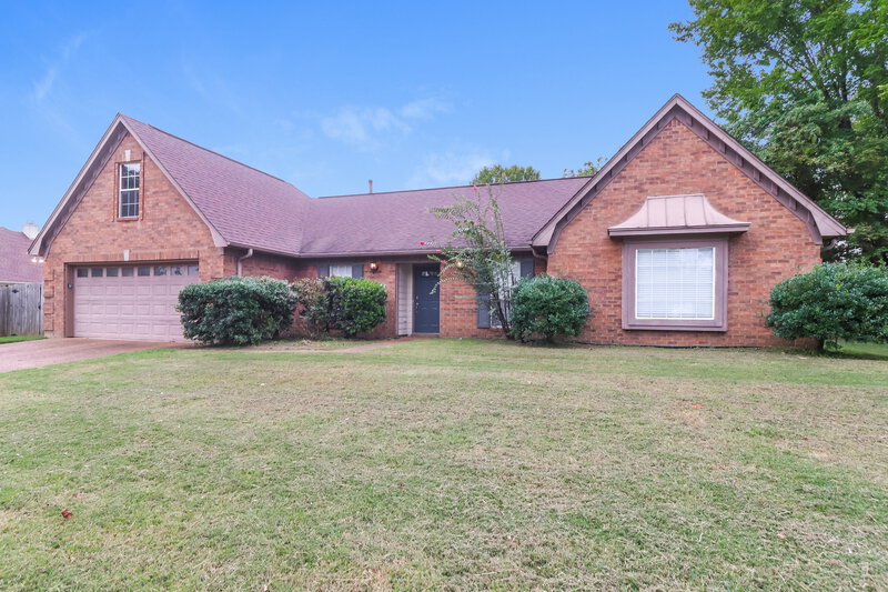 2,395/Mo, 6743 Hare Run Ln Bartlett, TN 38002 Front View