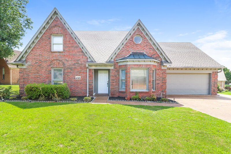 2,425/Mo, 4365 Barrymor Dr Memphis, TN 38125 External View