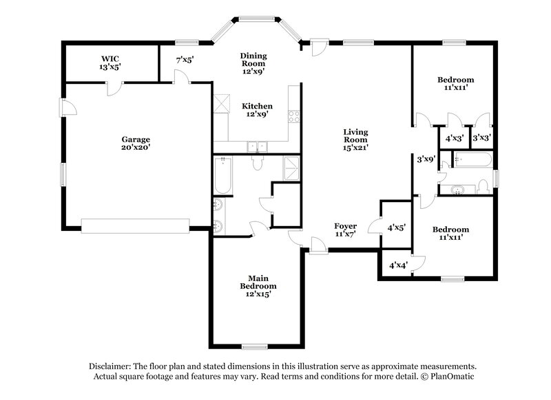 1,910/Mo, 145 Sandpiper Dr Hernando, MS 38632 Floorplan View