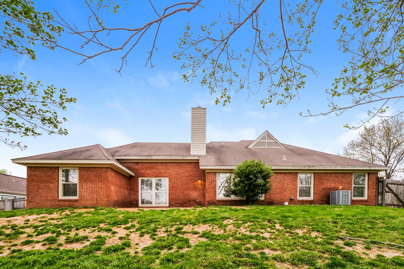 2,230/Mo, 8607 Bazemore Road Cordova, TN 38018 Rear View