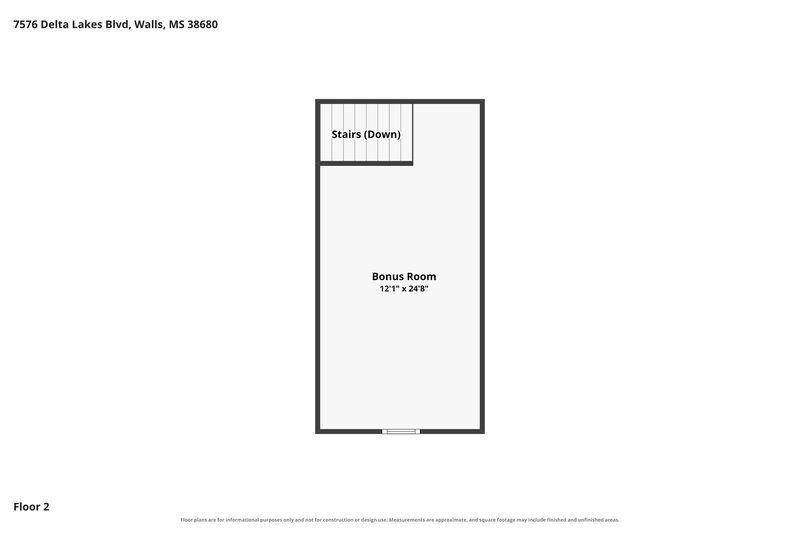 1,915/Mo, 7576 Delta Lakes Blvd Walls, MS 38680 Floor Plan View 2