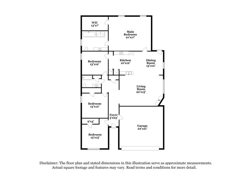 2,275/Mo, 1089 Carib Loop W Cordova, TN 38018 Floorplan View