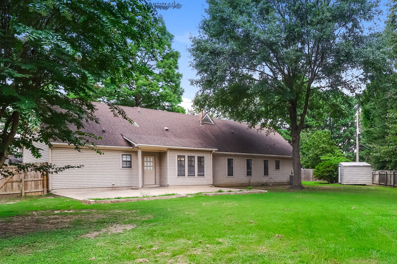 1,720/Mo, 6041 Williams Cv Bartlett, TN 38134 Rear View