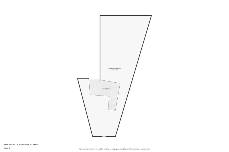 1,905/Mo, 1415 Switzer Cv Southaven, MS 38671 Floor Plan View 2