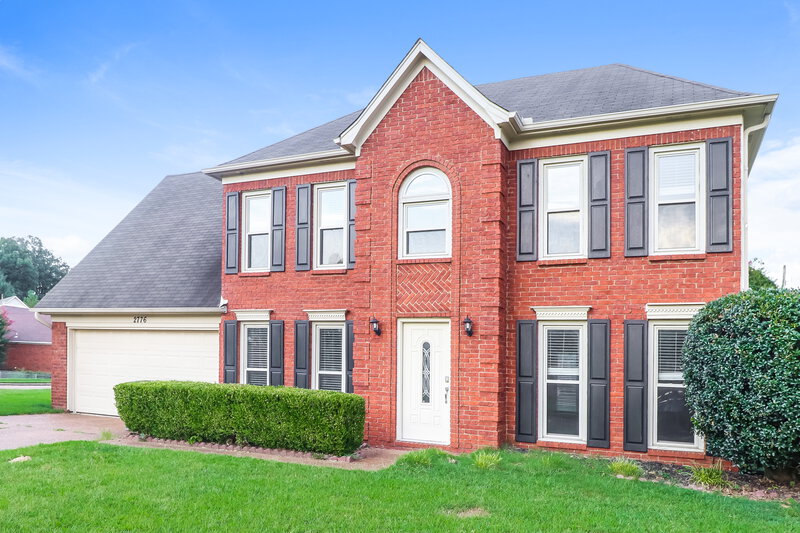 2,125/Mo, 2776 Fletcher Park Cir E Memphis, TN 38016 Front View