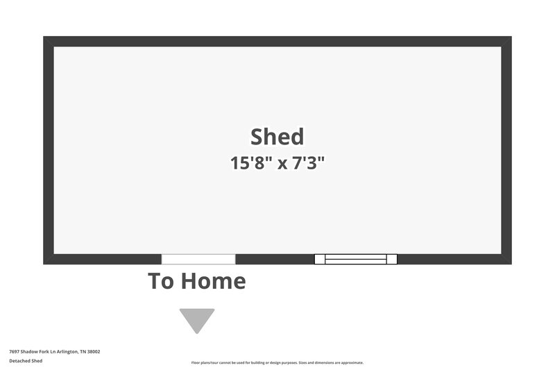 2,125/Mo, 7697 Shadow Fork Ln Arlington, TN 38002 Floorplan View