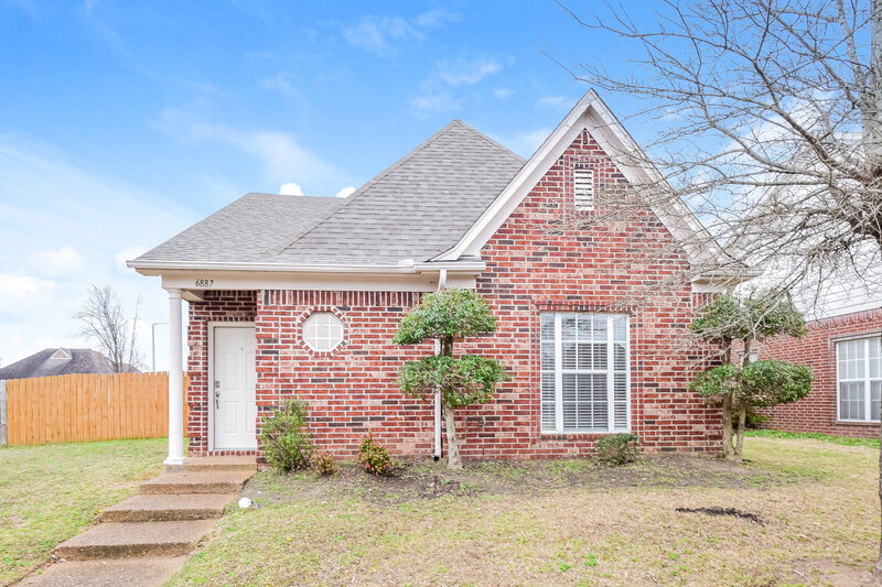 1,725/Mo, 6887 Seaside Dr Cordova, TN 38018 Front View