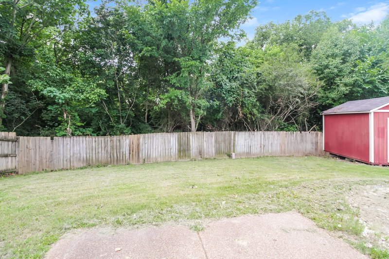 1,615/Mo, 6803 Kerry Valley Ln Cordova, TN 38018 Rear View