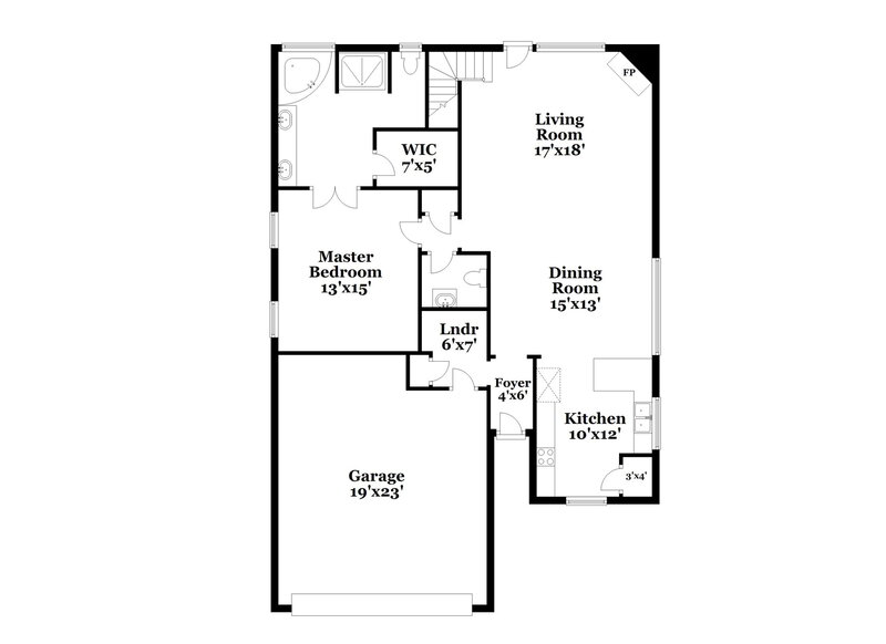 2,235/Mo, 9835 White Poplar Dr Olive Branch, MS 38654 Floorplan View