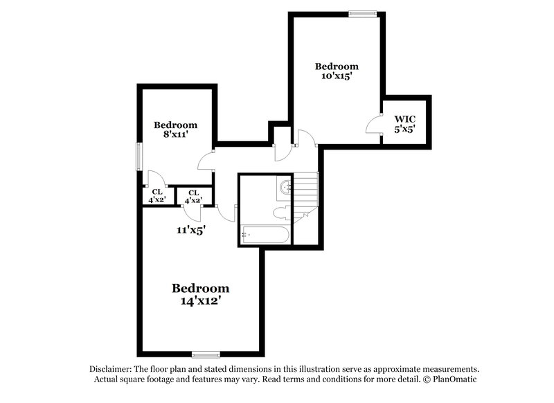 1,860/Mo, 9840 White Poplar Dr Olive Branch, MS 38654 Floor Plan View 2