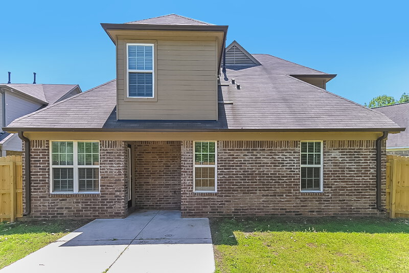 1,860/Mo, 9840 White Poplar Dr Olive Branch, MS 38654 Rear View