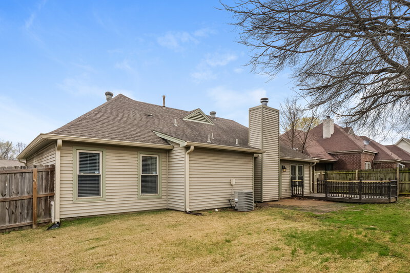 1,775/Mo, 7309 Schilling Cv E Memphis, TN 38125 Rear View 2