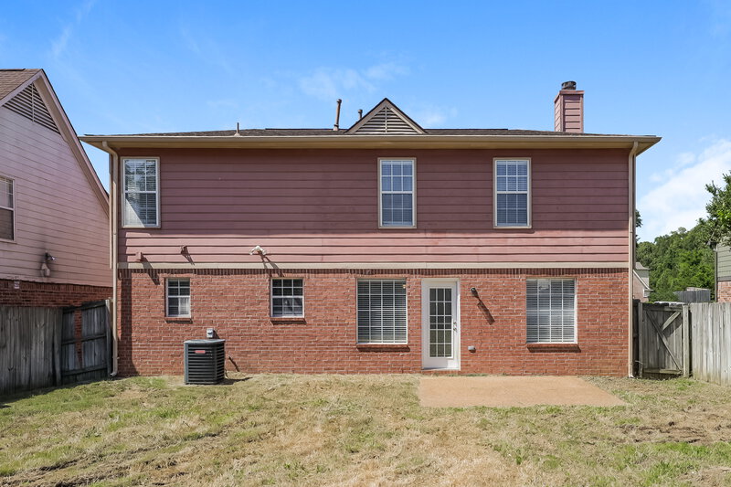 2,620/Mo, 10047 Cameron Ridge Trl Cordova, TN 38016 Rear View