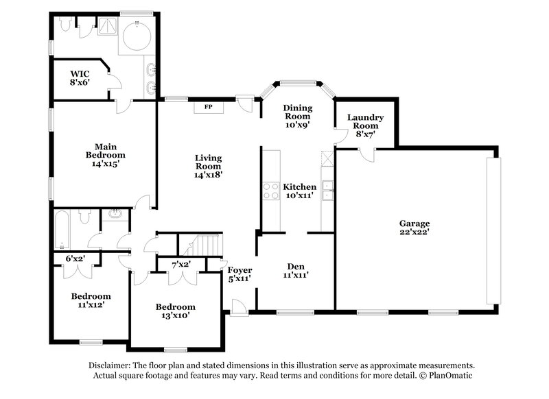 0/Mo, 4497 Star Landing Road East Nesbit, MS 38651 Floor Plan View