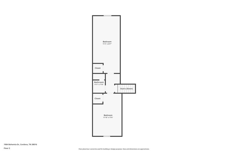3,040/Mo, 1984 Bohemia Dr Cordova, TN 38016 Floor Plan View 2