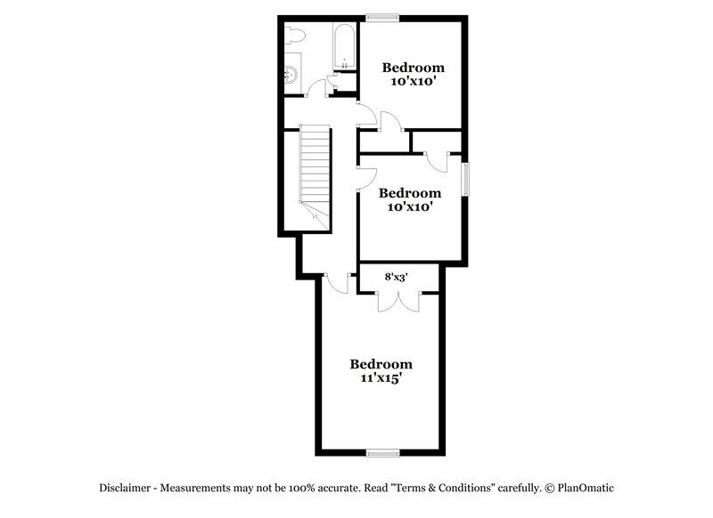 1,895/Mo, 7971 Allendale Cove Olive Branch, MS 38654 Floorplan View 2