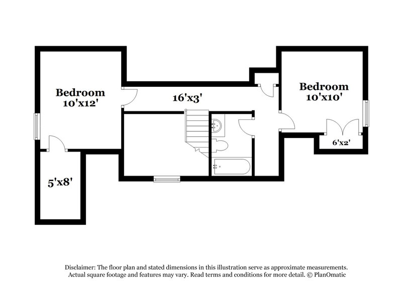 2,070/Mo, 1141 Red Fern Cir E Cordova, TN 38018 Floor Plan View 2