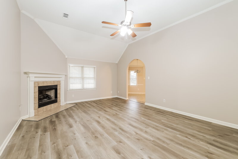 1,915/Mo, 2582 Hearth Stone Dr Cordova, TN 38016 Living Room View