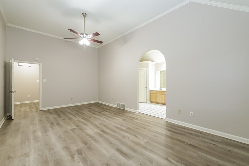 1,915/Mo, 2582 Hearth Stone Dr Cordova, TN 38016 Main Bedroom View