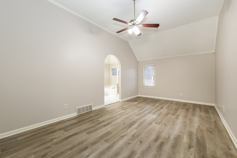 1,915/Mo, 2582 Hearth Stone Dr Cordova, TN 38016 Main Bedroom View 2