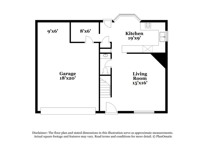 1,825/Mo, 9723 Dogwood Manor S Olive Branch, MS 38654 Floorplan View