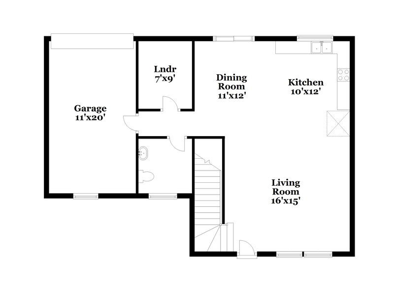 1,710/Mo, 10041 Chariden Dr Cordova, TN 38016 Floor Plan View 2