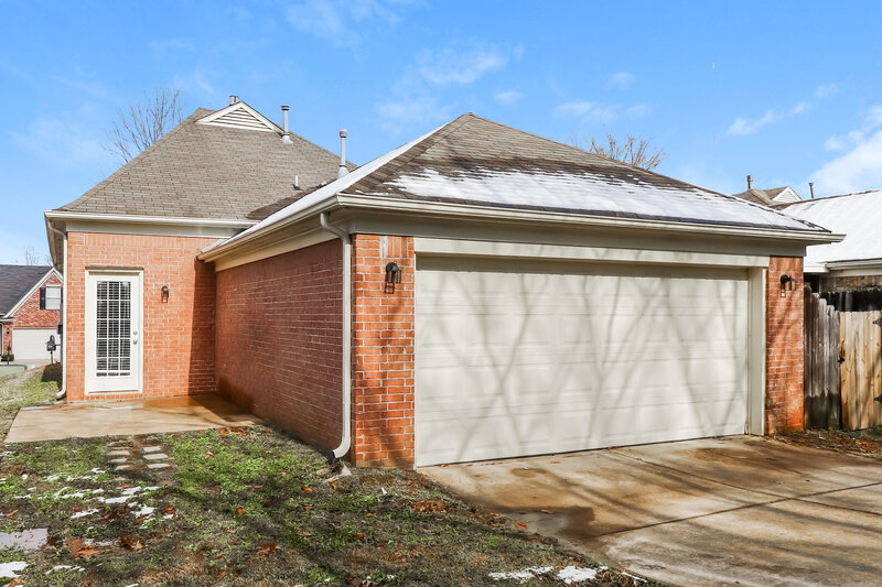 1,705/Mo, 6943 Parkbrook Ln Cordova, TN 38018 Rear View 2