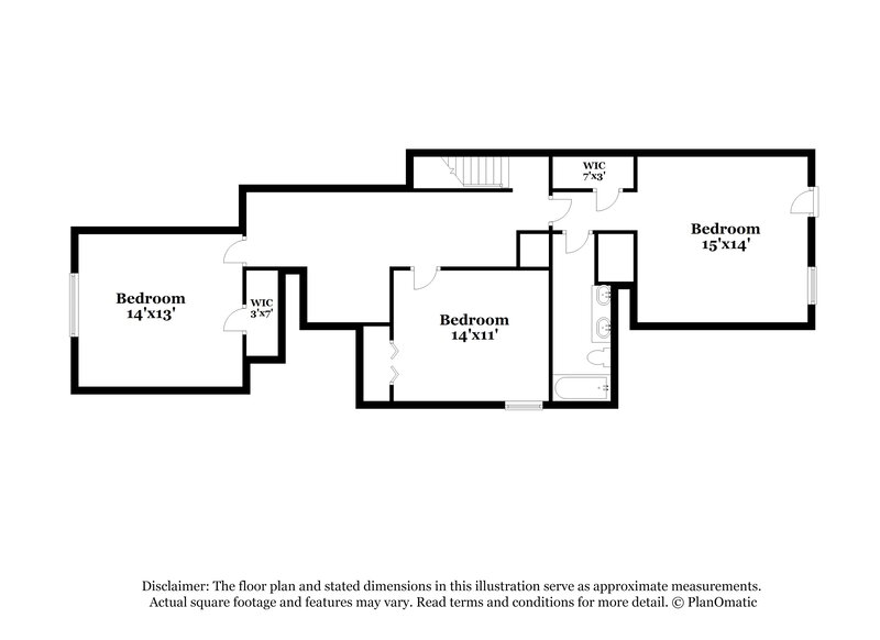 3,240/Mo, 5000 W Old Farm Rd Memphis, TN 38125 Floor Plan View