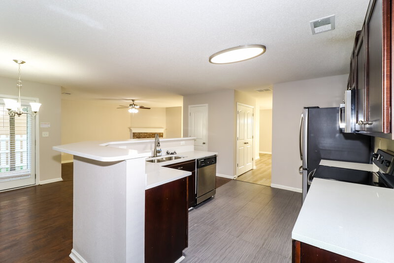 1,890/Mo, 1734 Addison Park Cove Cordova, TN 38016 Kitchen View