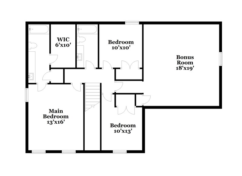2,700/Mo, 6997 Luxor Ln Cordova, TN 38018 Floor Plan View