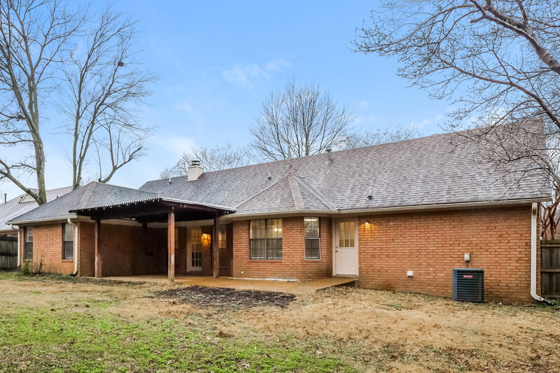 1,820/Mo, 3780 Westridge Cove Bartlett, TN 38135 Rear View 2