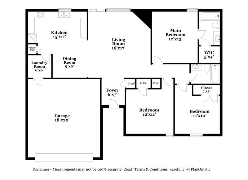 3,080/Mo, 120 Pinewood Dr Oakland, TN 38060 Floor Plan View