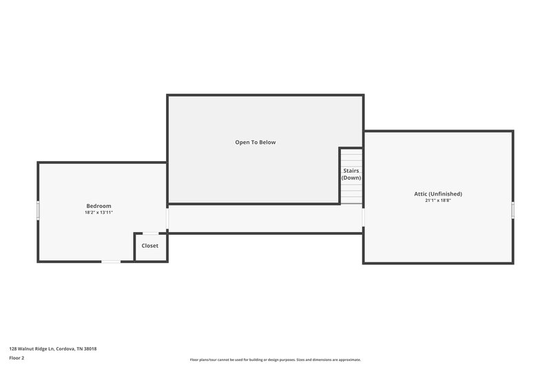 2,195/Mo, 128 Walnut Ridge Ln Cordova, TN 38018 Floor Plan View 2