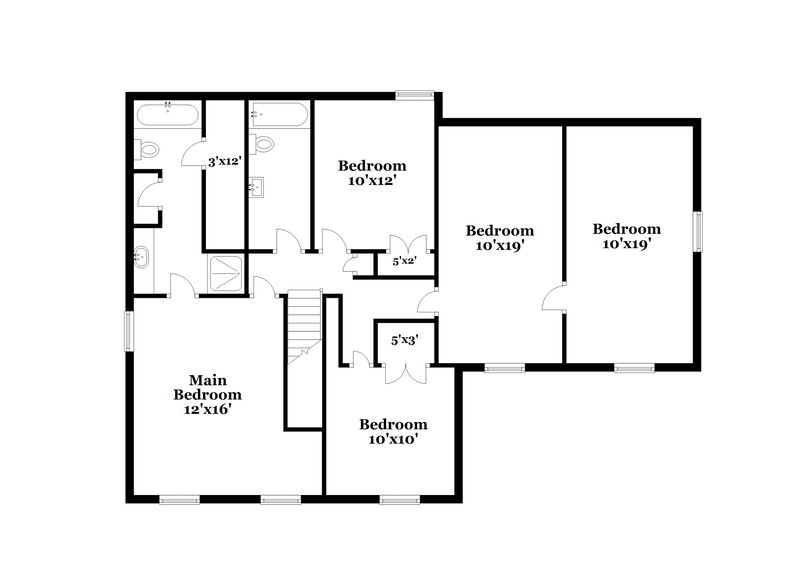 2,680/Mo, 3457 Sundial Dr Hernando, MS 38632 Floor Plan View 2