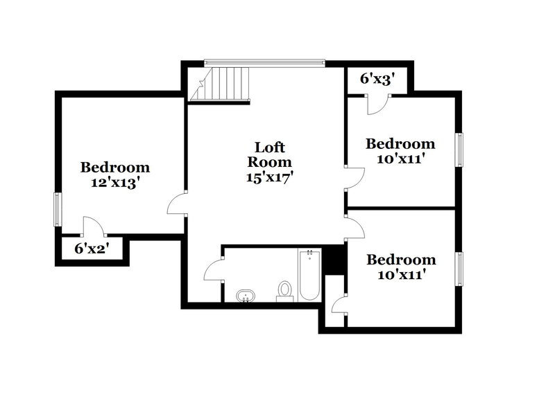 2,620/Mo, 4077 Course View Dr Bartlett, TN 38135 Floor Plan View 2