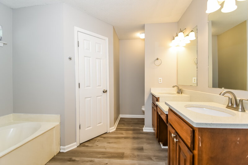 2,250/Mo, 1626 Brentwood Trce Southaven, MS 38671 Main Bathroom View