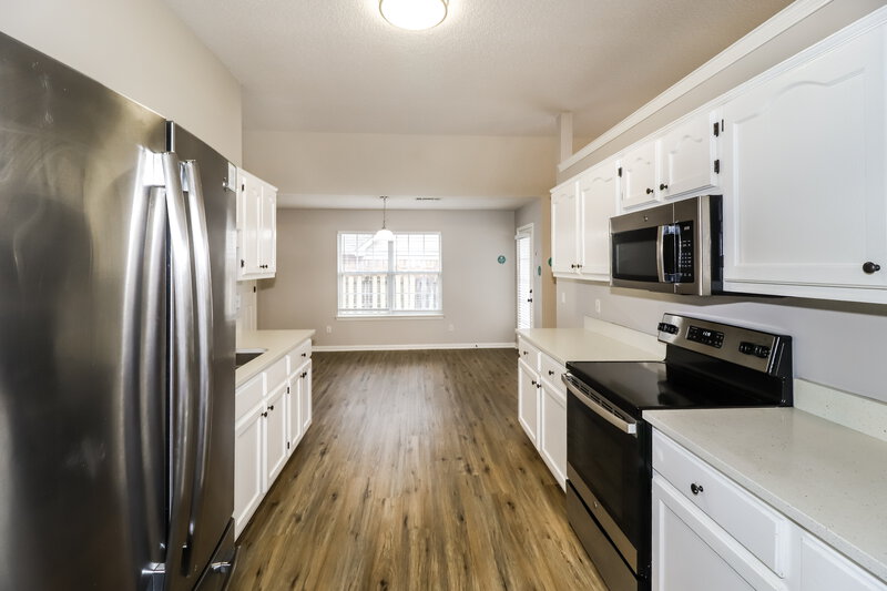 1,955/Mo, 6412 Quail Ridge Dr Bartlett, TN 38135 Kitchen View 2