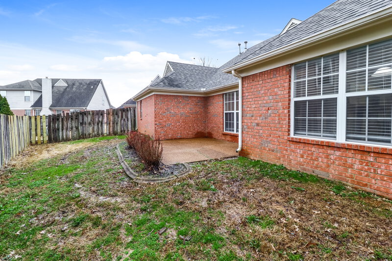 1,955/Mo, 6412 Quail Ridge Dr Bartlett, TN 38135 Rear View
