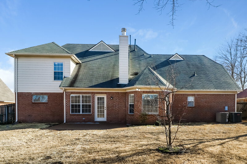 2,350/Mo, 8262 Red Creek Dr Cordova, TN 38016 Rear View 2