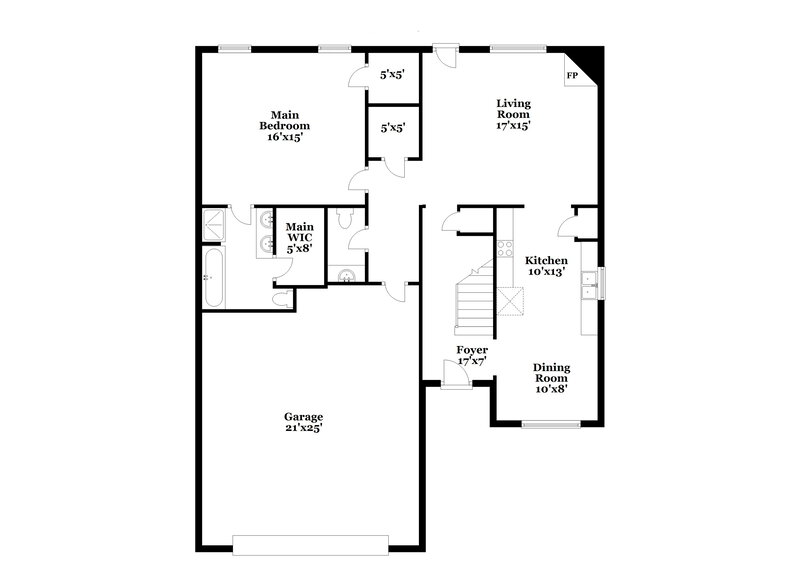 3,210/Mo, 49 Cross Creek Dr Hernando, MS 38632 Floor Plan View