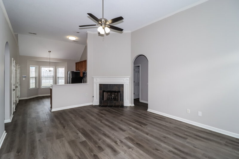 1,720/Mo, 2658 Breezy Ridge Trail Cordova, TN 38016 Living Room View