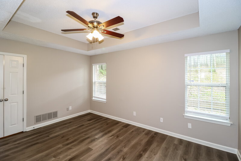 1,820/Mo, 7711 Belmont Run Cove Memphis, TN 38125 Main Bedroom View