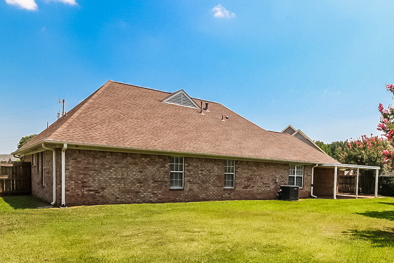 2,125/Mo, 6749 Greyhawk Cove S Olive Branch, MS 38654 Rear View